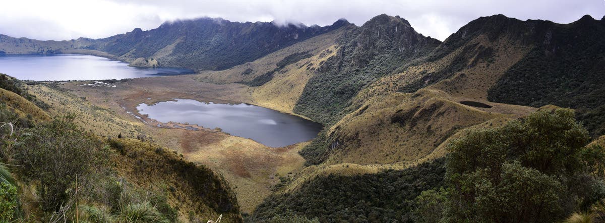 Lagunas de Mojande, Imbabura, Ecuador